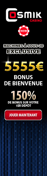 Découvrez Cosmik Casino !